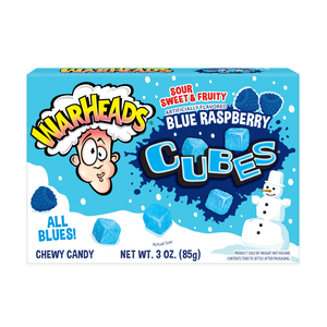WarHeads Blizzard Cubes Theater Box 3 oz.. Fun Stocking Stuffer. For fresh candy and great service, visit www.allcitycandy.com