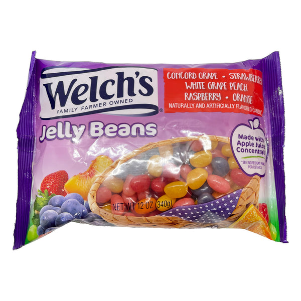 Welch's Assorted Jelly Beans 12 oz. Bag All City Candy