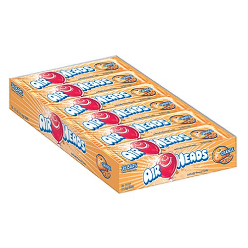 All City Candy Airheads Orange Taffy Bar .55-oz. - Case of 36 Taffy Perfetti Van Melle For fresh candy and great service, visit www.allcitycandy.com