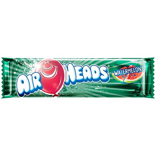 All City Candy Airheads Watermelon Taffy Bar .55-oz. - 36 Piece Case Taffy Perfetti Van Melle For fresh candy and great service, visit www.allcitycandy.com