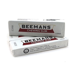 All City Candy Beemans Chewing Gum - 5 Stick Pack Gum/Bubble Gum Gerrit J. Verburg Candy 1 Pack For fresh candy and great service, visit www.allcitycandy.com