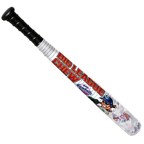 Big League Chew Baseball Bat with Gumballs 12ct Case