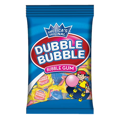 Global Gumball Double Bubble, Original Flavor, Chewing Gum - 50 Pcs Twist  Wrapped Gum - 12 Oz Individually Wrapped Bubblegum - Chewing Bubble Gum