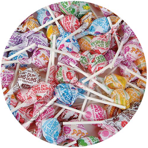 Spangler - Dum-Dum Pop - Mystery Flavor candy wrapper - 20…