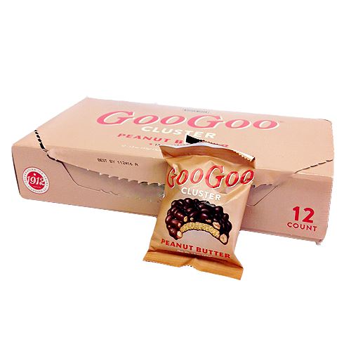Goo Goo Cluster Peanut Butter Candy Bar 1.5 oz. - All City Candy