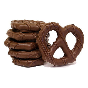 All City Candy Gourmet Dark Chocolate Covered Pretzel Twists Pretzalicious All City Candy Half Dozen For fresh candy and great service, visit www.allcitycandy.com