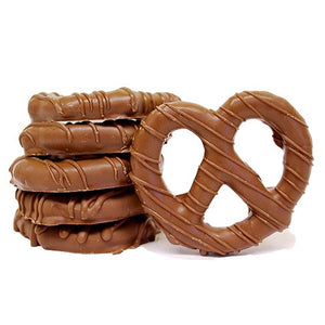 All City Candy Gourmet Milk Chocolate Covered Pretzel Twists Pretzalicious All City Candy Half Dozen For fresh candy and great service, visit www.allcitycandy.com
