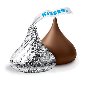 All City Candy Hershey's Kisses Milk Chocolate - 4.25 LB Bulk Bag Bulk Wrapped Hershey's For fresh candy and great service, visit www.allcitycandy.com