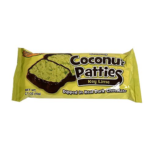 Key Lime Coconut Patties 2-Pack 2.5-oz. - All City Candy