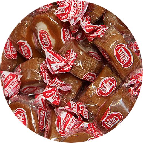  Goetze's Candy Vanilla Caramel Creams - 5 Pound Bag