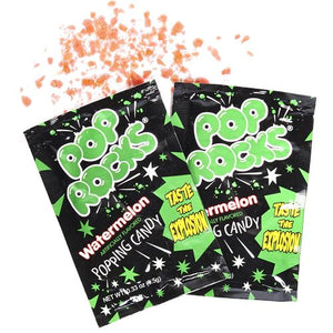 All City Candy Pop Rocks Watermelon Popping Candy - .33-oz. Package Novelty Pop Rocks (Zeta Espacial SA) 1 Package For fresh candy and great service, visit www.allcitycandy.com