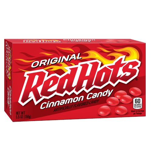 Red Hots Original Cinnamon Candy - 5.5-oz. Theater Box - All City