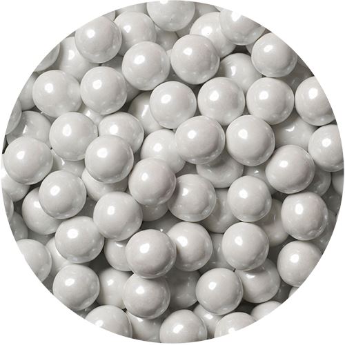 Pearl White Shimmer M&M's