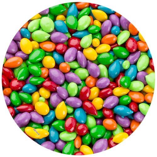 Candy Coated Chocolate Covered Sunflower Seeds - 5 LB Bulk