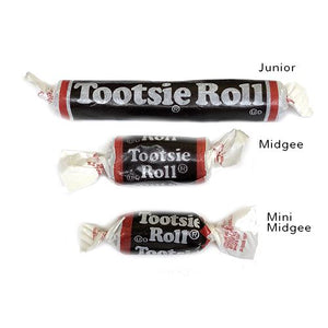 All City Candy Tootsie Roll Mini Midgees - 2.42 LB Bulk Bag Bulk Wrapped Tootsie Roll Industries For fresh candy and great service, visit www.allcitycandy.com