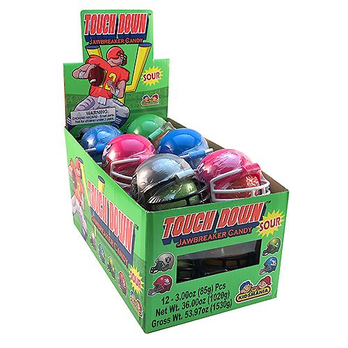 All City Candy Touch Down Jawbreaker Candy Toy Novelty Kidsmania 1 Piece For fresh candy and great service, visit www.allcitycandy.com