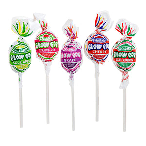 All City Candy Charms Assorted Fruit Flavor Blow Pops - Case of 100 Lollipops & Suckers Charms Candy (Tootsie) For fresh candy and great service, visit www.allcitycandy.com