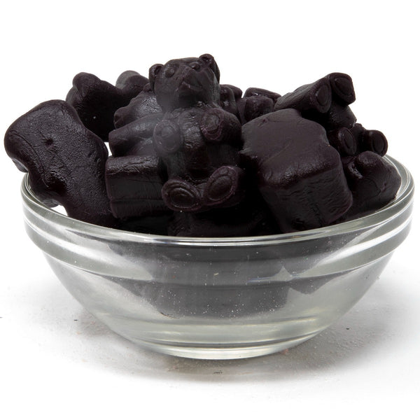 Black Licorice Juju Bears 3 lb. Bag All City Candy