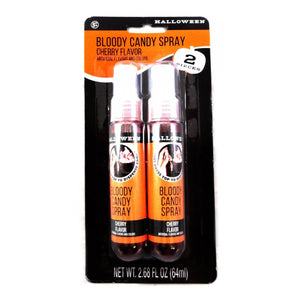 All City Candy Halloween Bloody Candy Spray 2 pc. 2.68 oz. Halloween Hilco For fresh candy and great service, visit www.allcitycandy.com