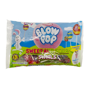 All City Candy Blow Pop Easter Sweet and Sour Swirls 11.5 oz. Bag Easter Charms Candy (Tootsie) For fresh candy and great service, visit www.allcitycandy.com