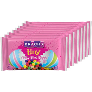 All City Candy Brach's Tiny Jelly Bird Eggs - 14-oz. Bag Pack of 8 Brach's Confections (Ferrara) For fresh candy and great service, visit www.allcitycandy.com