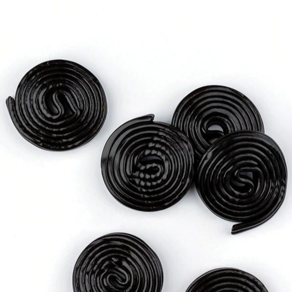 Gerrit's Broadway on Wheels Black Licorice Wheels - Bulk - All