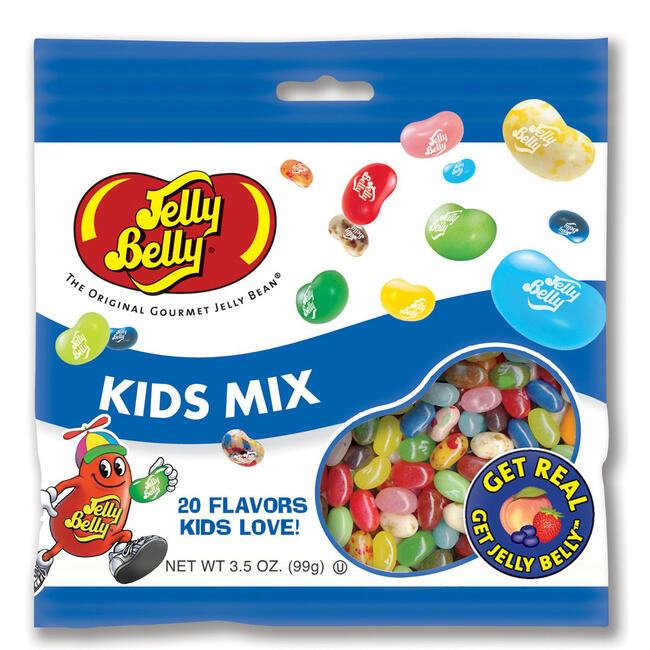 All City Candy Jelly Belly Kids Mix Grab-Go Bag Jelly Belly Default Title For fresh candy and great service, visit www.allcitycandy.com