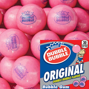All City Candy Dubble Bubble Original 1928 Gumball 850 count 3 lb. Bulk Bag Gum/Bubble Gum Concord Confections (Tootsie) For fresh candy and great service, visit www.allcitycandy.com