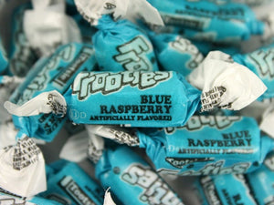 All City Candy Frooties Blue Raspberry Chewy Candy - 2.42 LB Bulk Bag Bulk Wrapped Tootsie Roll Industries For fresh candy and great service, visit www.allcitycandy.com