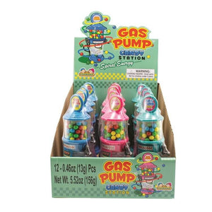 All City Candy Kidsmania Gas Pump Candy Dispenser 0.46 oz. - Case of 12 Novelty Kidsmania For fresh candy and great service, visit www.allcitycandy.com