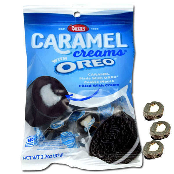 Goetze's Oreo Caramel Creams 3.2 oz. Bag All City Candy
