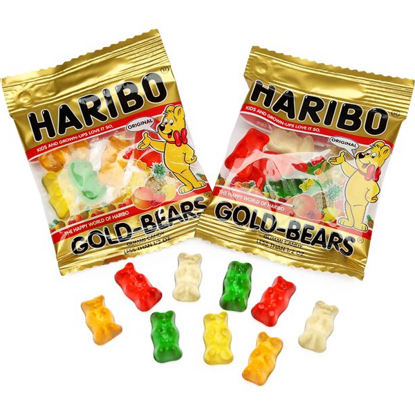 Haribo Gold-Bears Gummy Bears Candy: 5LB Bag