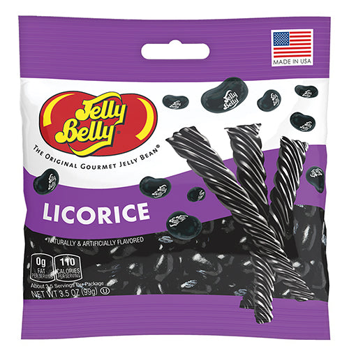 All City Candy Jelly Belly Licorice Jelly Beans - 3.5-oz. Bag Jelly Beans Jelly Belly 1 Bag For fresh candy and great service, visit www.allcitycandy.com