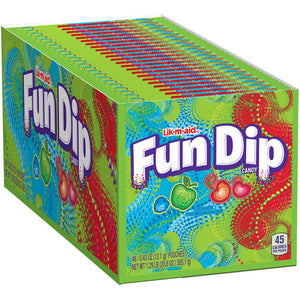 All City Candy Lik-M-Aid Fun Dip Candy .43-oz. Packet - Case of 48 Powdered Candy Nestle For fresh candy and great service, visit www.allcitycandy.com