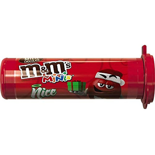 M&M'S Holiday Milk Chocolate Minis Size Christmas Candy Tube, 1.08 oz -  Fry's Food Stores