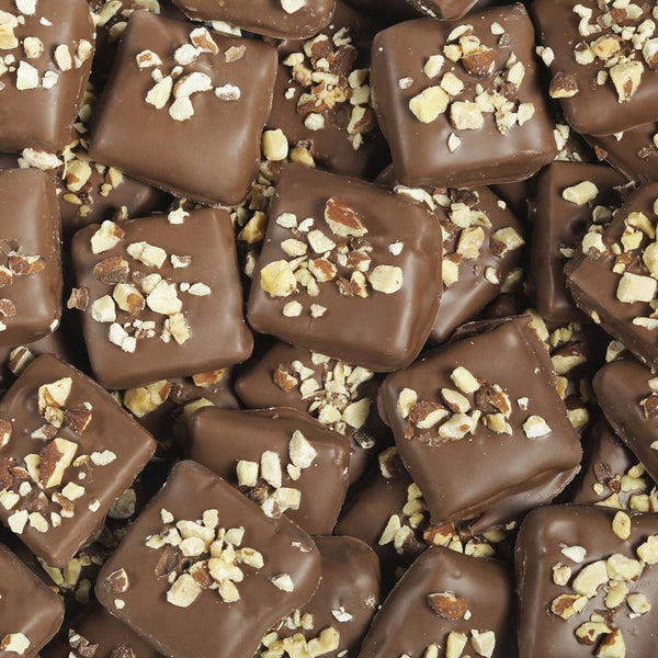 Milk Chocolate Toffee with Almonds 1 LB Box All City Candy