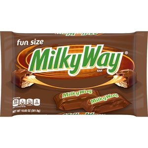 All City Candy Milky Way Fun Size Candy Bars - 10.65-oz. Bag Candy Bars Mars Chocolate For fresh candy and great service, visit www.allcitycandy.com