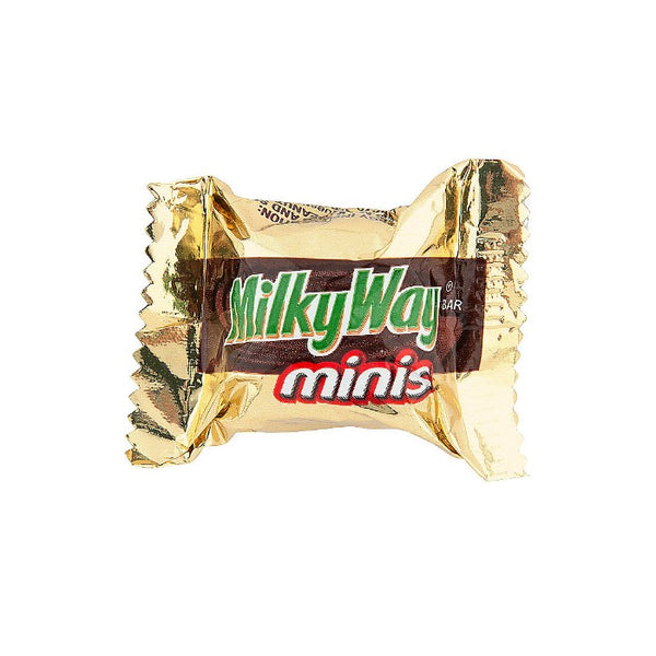 Milky Way Milk Chocolate Minis - 3 LB Resealable Stand Up Storage Bag -  Individually Wrapped Chocolates - Bulk Milk Chocolate Candies for Parties  or