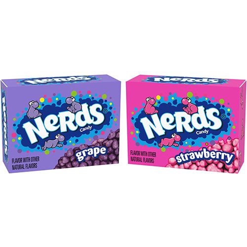 Grape & Strawberry Nerds Box Candy