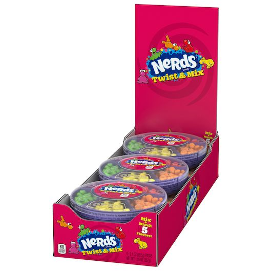 Nerds Candy 5-Ounce Packs - Strawberry & Grape: 12-Piece Box