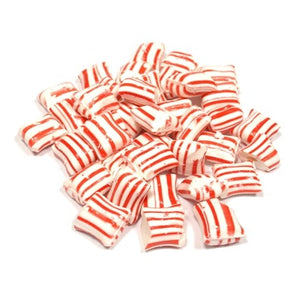 All City Candy Primrose Mint Red and White Stripe Gem Hard Candies Bulk Bags Bulk Unwrapped Primrose Candy For fresh candy and great service, visit www.allcitycandy.com