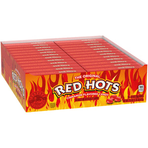 All City Candy Red Hots Original Cinnamon Candy 0.9-oz. Box Case of 24 Hard Ferrara Candy Company For fresh candy and great service, visit www.allcitycandy.com