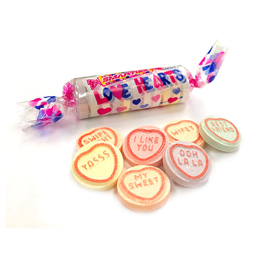 Smarties Love Hearts Candy Rolls - 7-oz. Bag - All City Candy