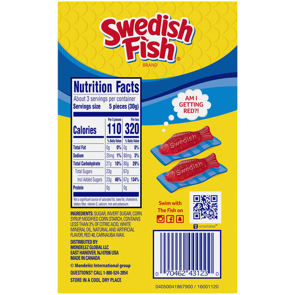 Swedish Fish Soft & Chewy Candy - 3.1-oz. Theater Box Swedish Fish Soft & Chewy Candy - 3.1-oz. Theater Box