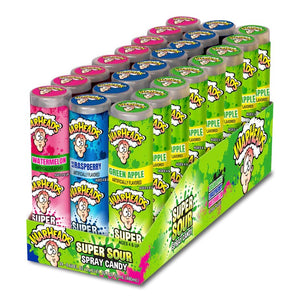 All City Candy WarHeads Super Sour Spray Candy - .68-oz. Bottle Liquid & Spray Candy Impact Confections Case of 24 For fresh candy and great service, visit www.allcitycandy.com