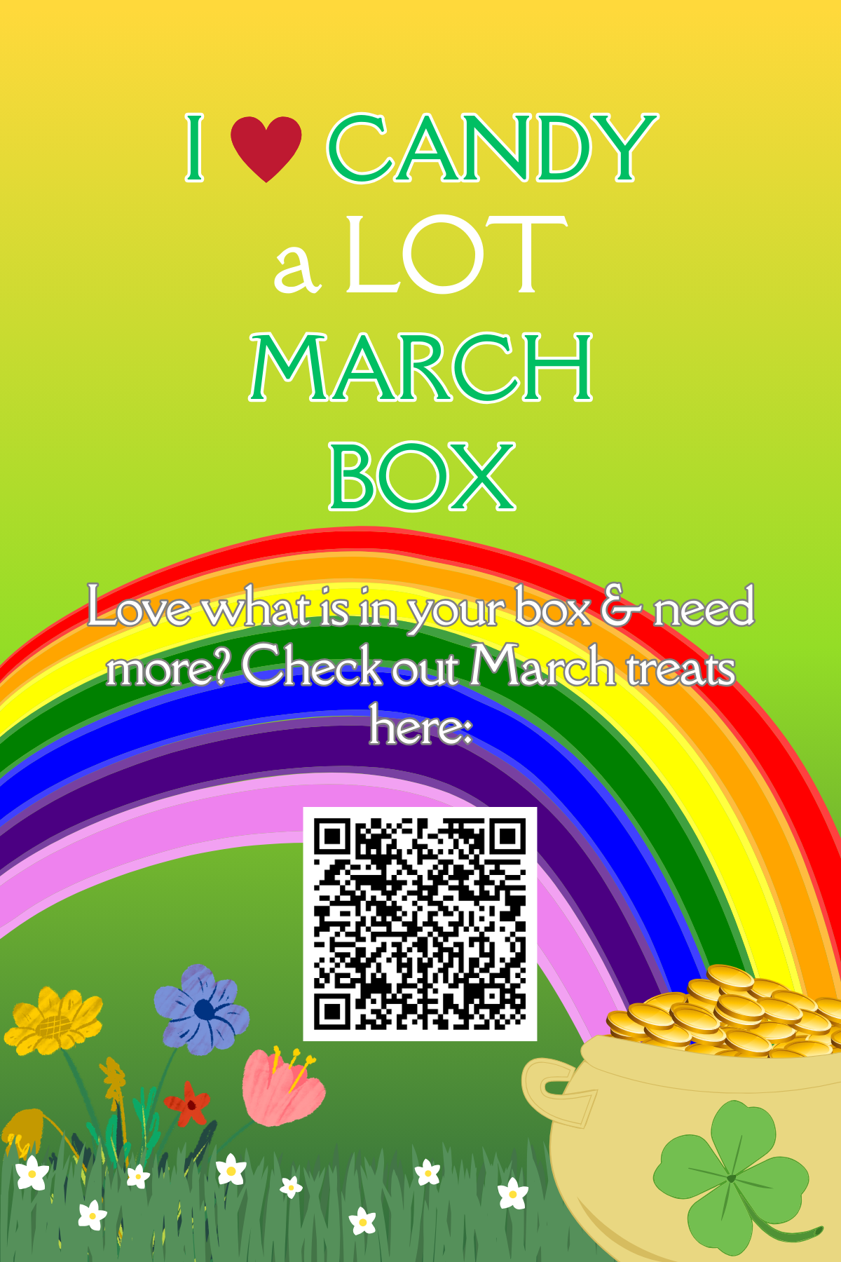 I ♥️ Candy Subscription Box- March 2026