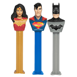 PEZ Superhero and PEZ Comic Book Collection