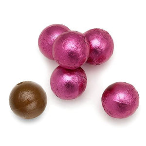 Palmer Pink Foiled Caramel Filled Chocolate Balls