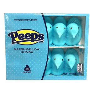 Peeps Colors Marshmallow Chicks 10 Packs