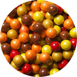 Sixlets Chocolate Candies in Fall Colors
